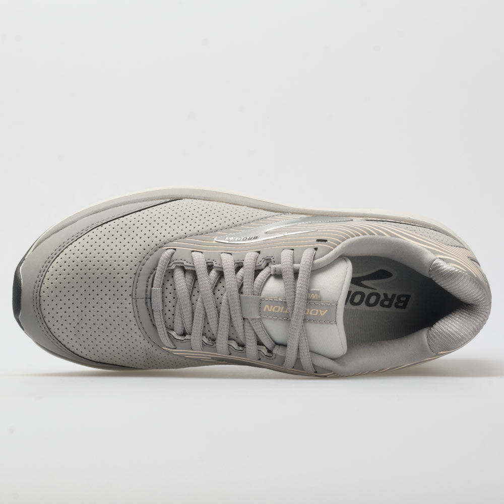 Brooks Addiction Walker Suede Women's  Alloy/Oyster/Peach